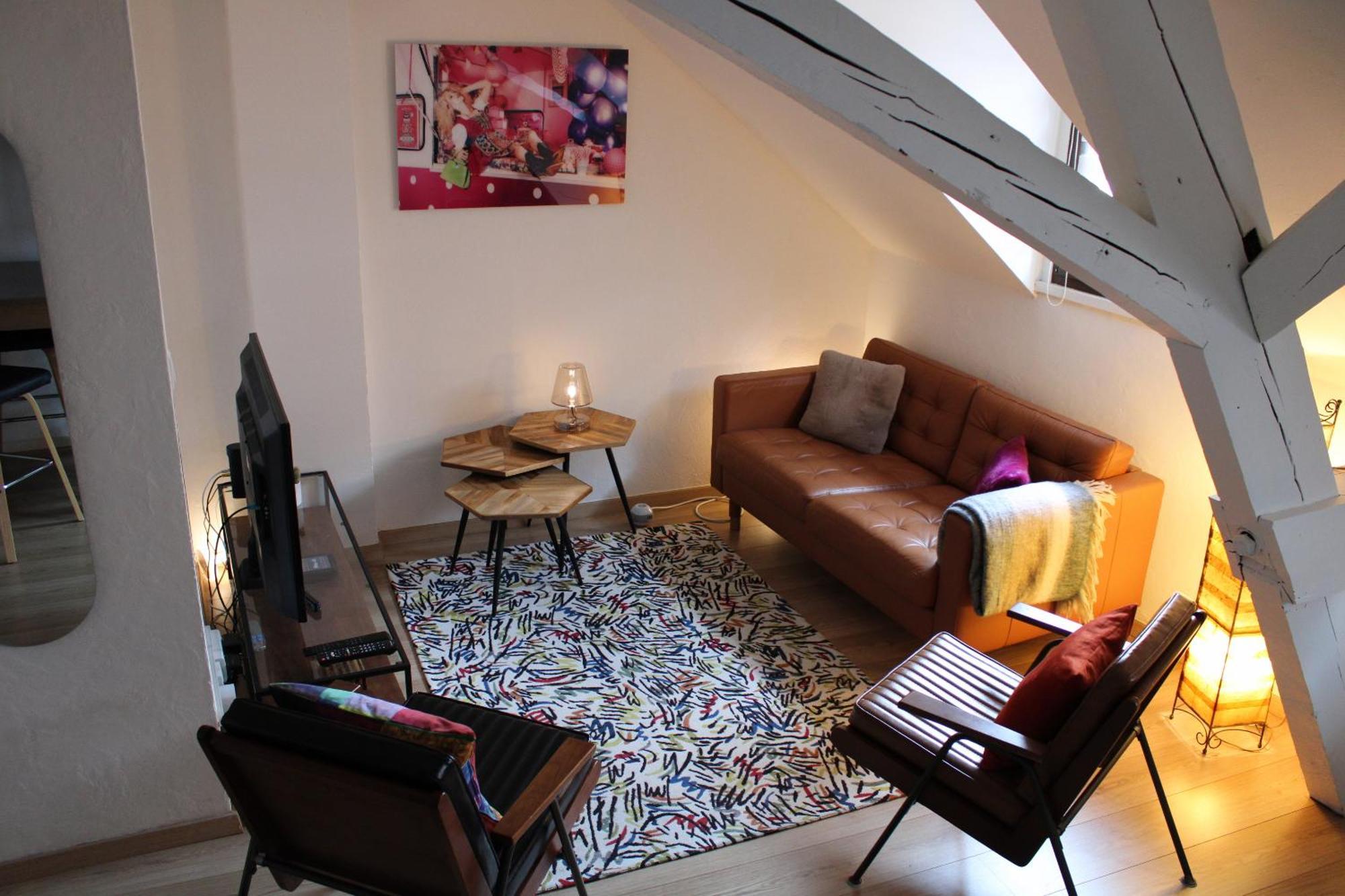 Charmant Duplex Privatise, Climatise, 2 Chambres 斯特拉斯堡 外观 照片